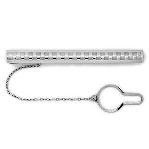 Зажим для галстука из серебра на заказ i463 (Вес: 10 гр.)