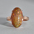 Женское кольцо из красного золота с опалом (Вес: 4 гр.)Вес: 16 гр.)