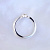 Помолвочное женское кольцо из белого золота с бриллиантами (Вес: 3,5 гр.)