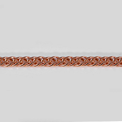 Цепочка из красного золота 585 пробы плетение Двойной Ромб мини станочное длиной 50,5 см (Вес: 4,36 гр.)