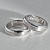 Обручальные кольца из серебра / белого золота на заказ в растительном стиле (Вес пары: 13 гр.)