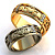 nr0089 Кладдахские обручальные кольца из золота с бриллиантами (Вес пары: 16 гр.)