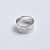 Широкое кольцо из серебра с волком и гравировкой (Вес: 5 гр.)
