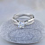 Золотое женское помолвочное кольцо с бриллиантами на заказ (Вес: 3 гр.)