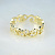 Ажурное женское кольцо из золота с бриллиантами (Вес: 2,3 гр.)