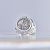Именное серебряное мужское кольцо-печатка с инициалами (Вес: 21 гр.)
