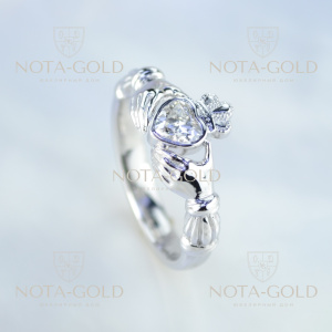 Кольцо с бриллиантом 0,3 и 0,4 карата - купить в Москве помолвочное кольцос бриллиантом от 0,35 до 0,45 карат на заказ