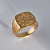 Эксклюзивный славянский мужской перстень печатка из золота - сила моего рода моя сила (Вес 11 гр.)