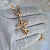 Мужской крест с бриллиантами на цепочке плетения Православное без замочка (Вес: 47 гр.)