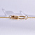 Цепочка из желтого золота 585 пробы плетение Панцирь станочное длиной 45 см (Вес: 2,28 гр.)