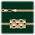 Золотая цепочка эксклюзивное плетение Бисмарк в три нити из одинарной якорной на заказ (Вес 8,9 гр.)
