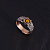 Перстень Глаз Дракона из красного золота с камнем клиента  (Вес 8,7 гр.)