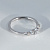 Женское кольцо из белого золота с бриллиантами (Вес 1,9 гр.)