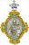 Иконка на заказ из золота/серебра (Вес 8,26 гр.)