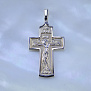 Мужской крестик из белого золота (Вес 4 гр.)