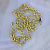 Золотая цепочка эксклюзивное плетение Корд на заказ (Вес 38 гр.)