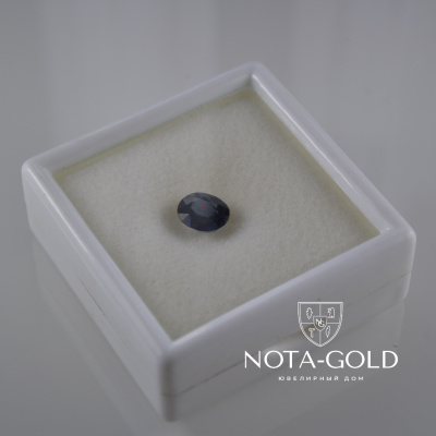 Премиум сапфир камень натуральный с сертификатом