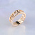 Женское ажурное кольцо из красного золота (Вес: 5,5 гр.)