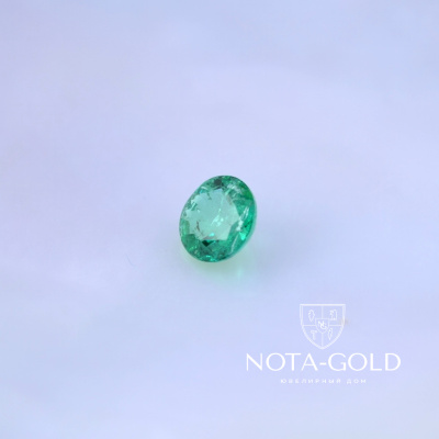 Натуральный камень изумруд цейлонской огранки с сертификатом