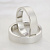 Классические обручальные кольца с матовой поверхностью (Вес пары: 13,5 гр.)