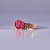 Женское золотое кольцо с рубинами и бриллиантами (Вес 4 гр.)