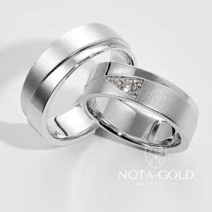 Обручальные кольца Бесконечность на заказ (Вес пары: 14 гр.)