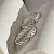 Плетеные обручальные кольца на заказ из белого золота (Вес пары 6 гр.)