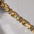 Золотая цепочка эксклюзивное плетение Краб Средний с камнями (Вес 58 гр.)