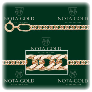 Золотая цепочка эксклюзивное плетение Панцирное двойное на заказ (цена за грамм)