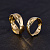 Обручальные кольца Бесконечность из желтого золота (Вес пары: 15 гр.)