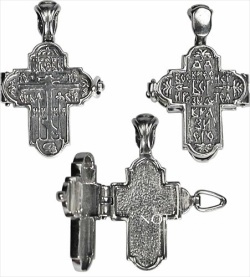 Крест нательный раскладной (Вес: 9,94 гр.)