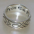 Символ из серебра кольцо с рунами заказ (Вес: 5,5 гр.)