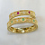 Обручальные кольца с плетением и драгоценными камнями  на заказ  (Вес пары: 8 гр.)