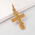 Крупный мужской золотой крестик с молитвой на обороте (13,5 гр.)