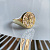 Аутентичная кольцо - печатка из золота с гравировкой монеты Флоренции (Вес: 13 гр.)