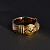 Кольцо Спаси и Сохрани из желтого золота (Вес 10 гр.)