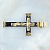 Именной золотой мужской крест эксклюзивного дизайна Спаси и сохрани Михаила (Вес 20 гр.)