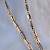Золотая цепочка плетение Геракл со славянскими символами и чернением (цена за грамм)