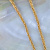 Золотая цепочка плетение Лисий хвост (Собранный) (Вес 45 гр.)