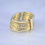 Золотое кольцо составленное из шести колец по образцу клиента (Вес: 8 гр.)