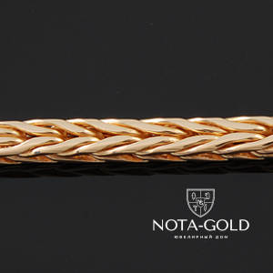 Золотая цепочка эксклюзивное плетение Колос (Вес 36 гр.)
