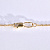 Цепочка из желтого золота 585 пробы плетение Якорь станочное длиной 50 см (Вес: 3,31 гр.)