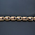 Золотая цепочка плетение Рыбка с бриллиантами и узором (Вес 37,5 гр.)