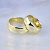 Широкие классические обручальные кольца из золота (Вес пары: 17,5 гр.)