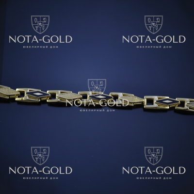 Золотая цепочка плетение Параллелограмм на заказ (цена за грамм)