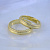 Узкие обручальные кольца из жёлтого золота с кружевами (Вес пары:11 гр.)