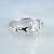Ирландское кольцо кладдахское для предложения руки и сердца с бриллиантом 0.37 карат (Вес: 5,5 гр.)