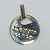 Медальон с гравировкой из серебра на заказ (Вес: 11 гр.)