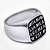 Мужское кольцо - печатка с надписями и рисунком клиента из белого золота с чернением (Вес: 17 гр.)