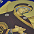 Оклады для иконы Божией Матери из черненого золота с гранатами, бриллиантами и эмалью (Вес: 35,5 гр.)